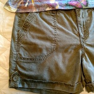 Sonoma Olive Green Shorts